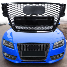 RS5 Style Front Honeycomb Grille Grill For Audi A5 S5 8B 2008-2012