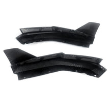 Carbon Look Rear Bumper Corner Splitter Extension for BMW G80 M3 2021-2024