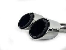 Shiny Silver Exhaust Tips For 2019–2025 Porsche Cayenne E-Hybrid Pair