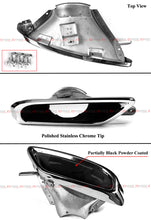 For 2022-2025 Honda Civic FL1 FL2 Hatchback LED Rear Diffuser + Touring Exhaust Tips