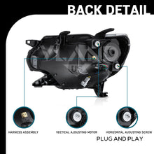 FULL LED Headlights W/Startup Aniamtion For 2012-2015 Toyota Tacoma 2nd Gen