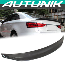 Real Carbon Fiber Duckbill Spoiler Wing for AUDI A3 8V S3 RS3 Sedan 2013-2020 od96
