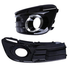 Front Fog Light Cover Grille + Chrome Ring For AUDI Q5 NON-Sline 2013-2017