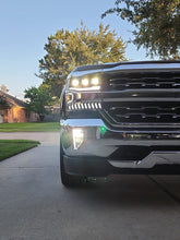 LED Fog Lights with DRL for 2016 2017 2018 Chevy Silverado 1500 Bumper Fog Lamps