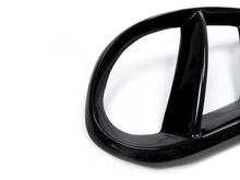 Gloss Black Fog Light Air Duct Vent Covers For 2015-2018 Mercedes Benz W205 C300 C43 AMG