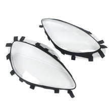 Pair Clear Headlight Lens Covers + Gaskets For Corvette C6 2005–2013 (Pop-Up Headlights)