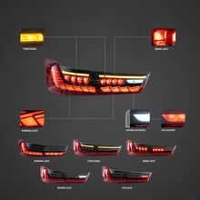 GTS Style Smoke LED Tail Lights W/Animation For BMW G20 G80 M3 330i 340i 2019-2022