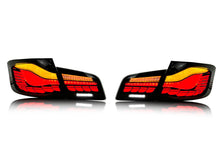 Red/Smoke Sequential LED Tail Lights For BMW F10 F18 2011-2016