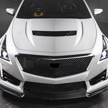 Gloss Black Honeycomb Front Upper Grille for Cadillac CTS Sedan 2014-2019