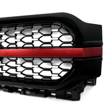Red/Black Front Upper Bumper Grille Fit For 2021-2023 Ford F-150 F150 Platinum New