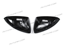 Real Carbon Fiber Mirror Caps For Audi TT TTS TTRS MK3 2016–2025 (No Lane Assist)
