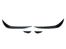 Glossy Black Front Bumper Canards Set for VW Golf MK6 GTI 2008-2012