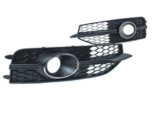 Left+Right Front Bumper Lower Fog Light Cover Grille for Audi A7 S-Line / S7 2012–2015