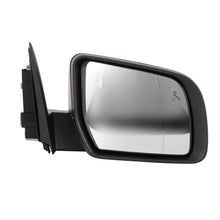 7Pin Right Side Mirror w/ Blind Spot Power Fold Non-Heated For 2019-2022 Ford Ranger Black