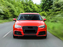Gloss Black Front Bumper Grille Upper Grill Honeycomb for Audi A3 S3 2013 2014 2015 2016