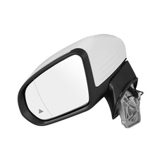 White Driver Side Mirror Heated Blind Spot for Mercedes C-Class C205 2-Door Coupe