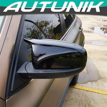 Gloss Black Side Mirror Cover Caps For BMW X5 X6 E70 E71 mc105