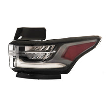 For 2018-2021 Chevy Traverse Black/Clear LED Tail Lights Brake Lamps Left+Right