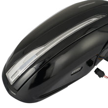 Black Right Passenger Side Mirror w/ Blind Spot For 2014-2020 Mercedes W222 S500 S550 Sedan