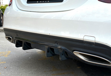 Rear Diffuser Valance Cover For 2019-2021 Mercedes C-Class W205 C300 C350 Sedan AMG-Line