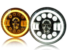 2pcs 7" RGB LED Headlights Halo Angel Eyes DRL for 90-97 Mazda Miata MX5 MX-5