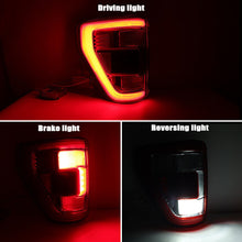 Pair LED Rear Tail Lights Brake W/Blind Spot For Ford F-150 F150 2021 2022-2023