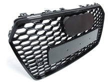 Fits for 2016-2018 Audi A7 S7 Front Mesh Hex Honeycomb Grill Grille RS7 Style
