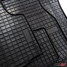 5pcs Floor Mats + Trunk Cargo Liner For Mercedes C-Class W205 2015-2021 3D Set