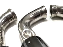 3-Layer Black Exhaust Tips for Porsche 958.2 Cayenne GTS S 2015-2018 et211