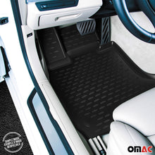 4pcs Floor Mats Liner for Audi A4 Allroad 2017-2023 Black TPE All-Weather
