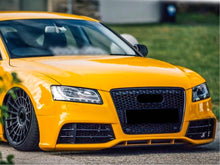 Gloss Black Front Mesh Grille For AUDI A5 B8 S5 2008-2012 fg100