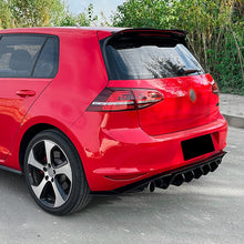 Gloss Black Rear Diffuser for VW Golf 7 Golf Mk7 GTI & Base Hatchback 2014-2017