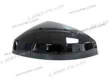 Gloss Black Side Mirror Cover Caps For AUDI A3 8V S3 RS3 With Lane Assist 2013-2020 mc51