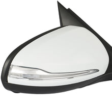 White Passenger Side Mirror For 2015-2021 Mercedes W205 C250 C300 C50 C63 C43 Sedan Right Heated