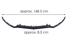 Black Front Lip Splitter Molding Trims For Mercedes W205 C205 C300 C450 C43 AMG 2015-2018