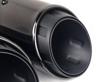 Black Exhaust Tips Twin Muffler Pipe for VW Touareg 2011-2018