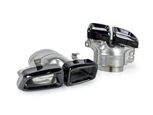 CLS63 Style Gloss Black Rear Diffuser + Exhaust Tips For Mercedes CLS W218 AMG Bumper 2015-2018