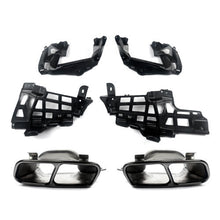 Carbon Look Rear Diffuser for Mercedes W117 C117 CLA250 CLA45 AMG 2013-2019