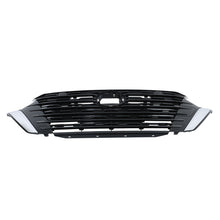 Chrome/Black Front Bumper Upper Grille For 2024-2025 Nissan Sentra S SV 62310-6LY0A