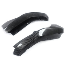 Carbon Look Rear Bumper Corner Splitter Extension for BMW G80 M3 2021-2024