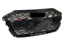 Honeycomb Black Front Grill for Audi A3 8Y S3 2022-2024