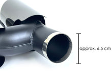 3-Layer Black Exhaust Tips Tail Pipes for Porsche 970 Panamera 2010-2013