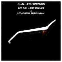 Black Headlights w/ LED Sequential Signal Switchback DRL For 2010-2013 Infiniti G37 G25 Q40 Sedan