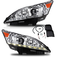 Projector Headlights For 2010 2011 2012 Lexus ES350 Xenon AFS Front Lamps