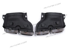 Black Diffuser Chrome Exhaust Tips for Mercedes W205 C205 C300 C43 Coupe 2015-2021 di132
