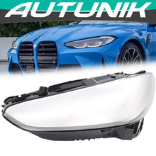 Left Driver Headlight Lens Cover For BMW G22 G26 G80 G82 G83 430i M440i M3 M4 i4 2021-2025