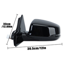 6Pin Driver Left Side Mirror Heated For Honda Accord Sedan 2013-2017 Manual Fold Signal Lamp