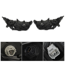 Pair Chrome & Black LED Headlight Assembly For 2019-2022 Toyota RAV4 LE XLE