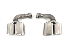 Square Exhaust Muffler Tips For Porsche Cayenne 9Y0 Base Petrol 2019-2025