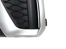 L+R Front Bumper Fog Light Cover Grille for Audi A4 B9 Sline S4 2020-2024